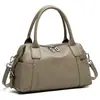 Bolso de mano de cuero genuino de lujo para mujer, nuevo bolso de moda 2026 de piel de vaca de capa superior para mujer, bolso tipo almohada versátil vintage