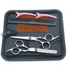Conjunto Profissional de Tesouras de Cabeleireiro para Cabeleireiros, Tesoura Desbastadora para Barbeiros e Tesoura Desbastadora para Franjas