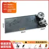 Bandeja de té de piedra negra sintética para uso doméstico, integrada con tetera, juego de oficina totalmente automático, bandeja de té de piedra integrada