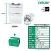 Oubang Dado Hexagonal 12.5mm 1/2 Espejo Métrico Acero Cromo Vanadio Llave de Vaso Herramienta de Reparación Automotriz Cabeza de Vaso Corta