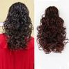 Para comércio exterior peruca europeia e americana transfronteiriça peruca da moda popular rabo de cavalo com clip invisível cabelo longo cacheado variedade venda quente
