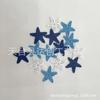 Acessórios de joias de madeira DIY conchas tricolores estrela-do-mar e outros pingentes de animais marinhos lascas de madeira patches de decoração para casa