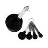 Juego de 8 Piezas de Cucharas Medidoras de Acero Inoxidable de Gran Capacidad y Tazas Medidoras de Plástico Fcm Cross-Border con Escala, Juego de Herramientas para Hornear para Uso Doméstico