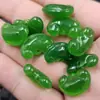 Colgante de Jade Ruyi Turquesa Jade de Espinaca Verde Verde Cuarzo Roca Pulsera Ruyi Accesorios para Collar Cuentas