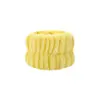 Set de Tres Piezas para Lavado Facial y a Prueba de Humedad, Diadema de Mariposa de Terciopelo Coral, Pulsera Absorbente, Diadema para Lavado y Deportes para Mujer