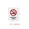 Varias pegatinas de advertencia en tamaño de España: 20X25Cm