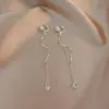 Aretes de Perla para Mujeres Sin Perforaciones, Ganchos de Oreja Vintage, Pendientes de Borla, Joyería al por Mayor