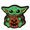 Star Wars Yoda Sapatos de Elfo Sapatos com Buraco de Flor Acessórios Diy Fivelas de Sapato Acessórios Fivela Decorativa para Chinelos Exclusivo Transfronteiriço