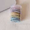 Faixa de cabelo infantil para meninas não machuca corda de cabelo elástica boa faixa de cabelo cor de bebê corda de cabeça para meninas elástico de cabelo