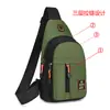 Bolsa de Peito Masculina para Negócios Mochila Transversal de Ombro Único Multicamadas 2026 Novo Estilo Tendência Estilosa Portátil Resistente ao Desgaste Bolsa Masculina