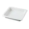 Bandeja Aquecedora Retangular para Buffet com Placa de Aquecimento, Prato Cerâmico Comercial, Revestimento Redondo para Forno de Buffet, Resistente ao Calor