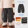 Pantalones Gruesos de Otoño Estilo Nuevo de Invierno Cálidos Jellybaby para Bebés y Niños con Forro de Felpa