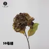 Venda Direta da Fábrica Cor Retrô 3D Toque de Mão Hortênsia Flores Artificiais Flores de Mesa para Casamento Europeu Decoração de Casa Flores Artificiais