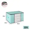 Bolsa de Empaque para Mudanza Transfronteriza de Comercio Exterior, Bolsa para Edredón de Algodón Engrosada y Reforzada, Gran Capacidad, Tela No Tejida, Bolsa a Prueba de Polvo para Almacenamiento de Ropa