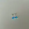 Não Precisa Remover Orelhas Furadas ao Dormir, Brincos Parafusados Super Brilhantes de Zircônia para Orelha Óssea Feminina, Brincos Requintados, Compactos, Doces e Simples