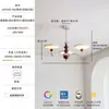 Lámpara de araña para sala de estar, estilo francés color crema, moderna y vintage, luz principal para el recibidor, amigable con la vista, espectro completo, iluminación Nanyang