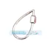 Acessórios para joias DIY mosquetão de parafuso micro-incrustado de cobre puro fivela ajustável para pulseira e colar
