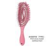 Peine de rebote con definición rizada, peine hueco con forma rizada, peine para melena de cerdo, peine para cabello rizado esponjoso, peine de masaje