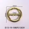 Diâmetro interno 13mm fivela japonesa cano redondo banhado a prata antigo cano banhado a arma cor banhado a ouro fabricantes atacado sandálias fivela dia