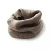 Cachecol de Gola Puro Cashmere para Mulheres, Novo Estilo Outono e Inverno, Proteção da Coluna Cervical, Gola Falsa, Protetor de Pescoço Tricotado Quente Espessado, Cachecol de Gola para Puxar