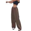Moda de Verão Europeia e Americana Transfronteiriça Personalidade Estilo de Rua Americano Cordão Lateral Solto Casual Calças Multicores