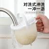 Artilugio para lavar arroz tipo colador con manos libres, artefacto para limpiar arroz para personas perezosas, cesta coladora para lavar arroz