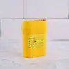 Caixa mini quadrada para instrumentos cortantes de 0,3L, recipiente para resíduos médicos com agulhas, lixeira empilhável, porta-agulhas, caixa de corte, atacado