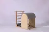 Cama de Pilates para Core com Deslizamento Equipamento Grande Conjunto de Cinco Peças Barril Escada Pedal Estável Banco Equipamento Fitness Modelagem para Estúdio de Yoga Comercial