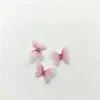 Mariposa de Doble Capa de 2 cm con Diamante, Mariposa de Malla de Tul Estéreo de Doble Capa para Decoración DIY de Uñas, Belleza Facial.