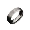 Anillo de Acero de Titanio Grabable, Anillo de Acero Inoxidable para Pareja, Anillo Liso para Hombres y Mujeres, Superficie Mate, Superficie Lisa, 1Mm-8Mm