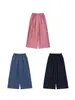 Pantalones rectos ligeros nuevos de Wulibu para niñas, temporada primavera-otoño 2026, pantalones holgados de estilo coreano, modernos y sencillos para niños, a la moda