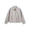 Roupas Vintage Yidao 2026 Outono Novo Estilo Americano Jaqueta Casual Solta para Homens, Jaqueta de Voo Cleanfit de Alta Qualidade