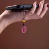 Colar com Pingente de Benmingnian de Cinábrio, Deus da Riqueza de Cinco Vias, Pingente para Homens e Mulheres, Chaveiro de Carro de Casal, Presente de Celular de Alta Qualidade