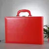 Caja de Almacenamiento de Pólizas de Seguro Fuld Ping An Pacífico PICC Vida Xinhua Taikang Maletín de Contratos Caja de Regalo