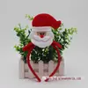 Tiara de Natal Chifre de Alce Fivela de Cabeça Faixa de Cabeça de Natal Grampo de Cabelo Infantil Adulto Acessório de Cabeça Feminino Festa Suprimentos de Natal Presilha