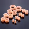 Transfronterizo 1 par de joyería de perforación de aurícula de silicona color carne expansión de oreja Amazon temu AliExpress superventas