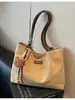 Bolso de Cuero Gamuzado Transfronterizo para Mujer, Gran Capacidad, Nuevo Versátil Bolso de Hombro Otoño e Invierno 2026, Bolso Tote Mate para Viaje