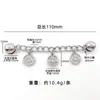Corrente Decorativa Artesanal DIY para Crocs Pingente de Concha Estrela do Mar Fivela Integrada Semi-circular em Forma de I Corrente de Flor de Sapato Destacável
