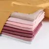 Popular pañuelo para la cabeza de color liso imitación seda, bufanda larga de satén, transpirable y suave, tejido de satén mate, versátil en el Sudeste Asiático