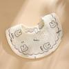 Babador Classe A para Saliva de Bebê, Babador de Gaze de Algodão para Crianças, Babador de Saliva para Bebê de Seis Camadas, Fabricante de Produtos Maternos e Infantis Aprovado