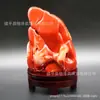 Directo de fábrica imitación antigua figura de talla en piedra Shoushan paisaje imagen decoración del hogar artesanías puras caza de nieve ciruelo al por mayor