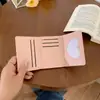 Billetera Pequeña Linda Estilo Coreano Colgante de Oso Billetera Corta Portatarjetas Dibujo Animado de una Pieza Billetera para Monedas de Alto Valor para Estudiantes Mujeres