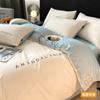 Conjunto de Lençol e Capa de Edredom Novo Modelo 2025, Conjunto de Roupa de Cama para Dormitório de Três Peças, Não 100% Algodão, 100% Algodão, Adequado para Todas as Estações, Verão