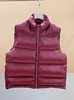 Chaleco de plumón estilo europeo 2026 con cuello alto para hombre y mujer, chaleco cálido engrosado de plumón de pato de alta gama, chaqueta de plumón para invierno