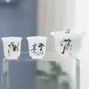 Taza de Té Cultural y Creativa Yuerui Porcelana de Jade Dehua Celebridad de Internet Texto Taza Pequeña para el Maestro Taza de Té Pequeña para Invitados
