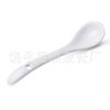 Cuchara de Cerámica Cuchara de Sopa Doméstica Vajilla de Cerámica Blanco Puro Cuchara de Porcelana Cuchara de Arroz Estilo Chino Hotel Porcelana de Magnesio de Baja Ceniza de Hueso