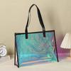 Bolso de PVC con Láser Bolsa de Regalo de Dulces para Boda Bolsa Transparente de Gelatina de Celebridad de Internet en stock Venta al por Mayor