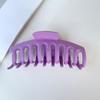 Pinza para el cabello grande esmerilada de estilo coreano, pinza para el cabello con forma de plato de baño, pinza para el cabello para adultos, pinza para el cabello grande con forma de cuchara, pinza práctica con forma de tiburón para mujer