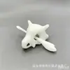 Presilha de Cabelo Caveira Fantasma Impressa em 3D, Acessório de Cabelo Peculiar que Brilha no Escuro, Adorno de Cabeça para Festa de Halloween, Prendedor de Cabelo Versátil para Meninas