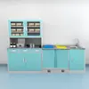 Botiquín occidental, estación de tratamiento, clínica, hospital, botiquín estéril, gabinete médico, sala médica, sala de salud, mesa de tratamiento